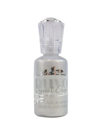 Nuvo Crystal Drops 30ml - Metallic Silver Lining